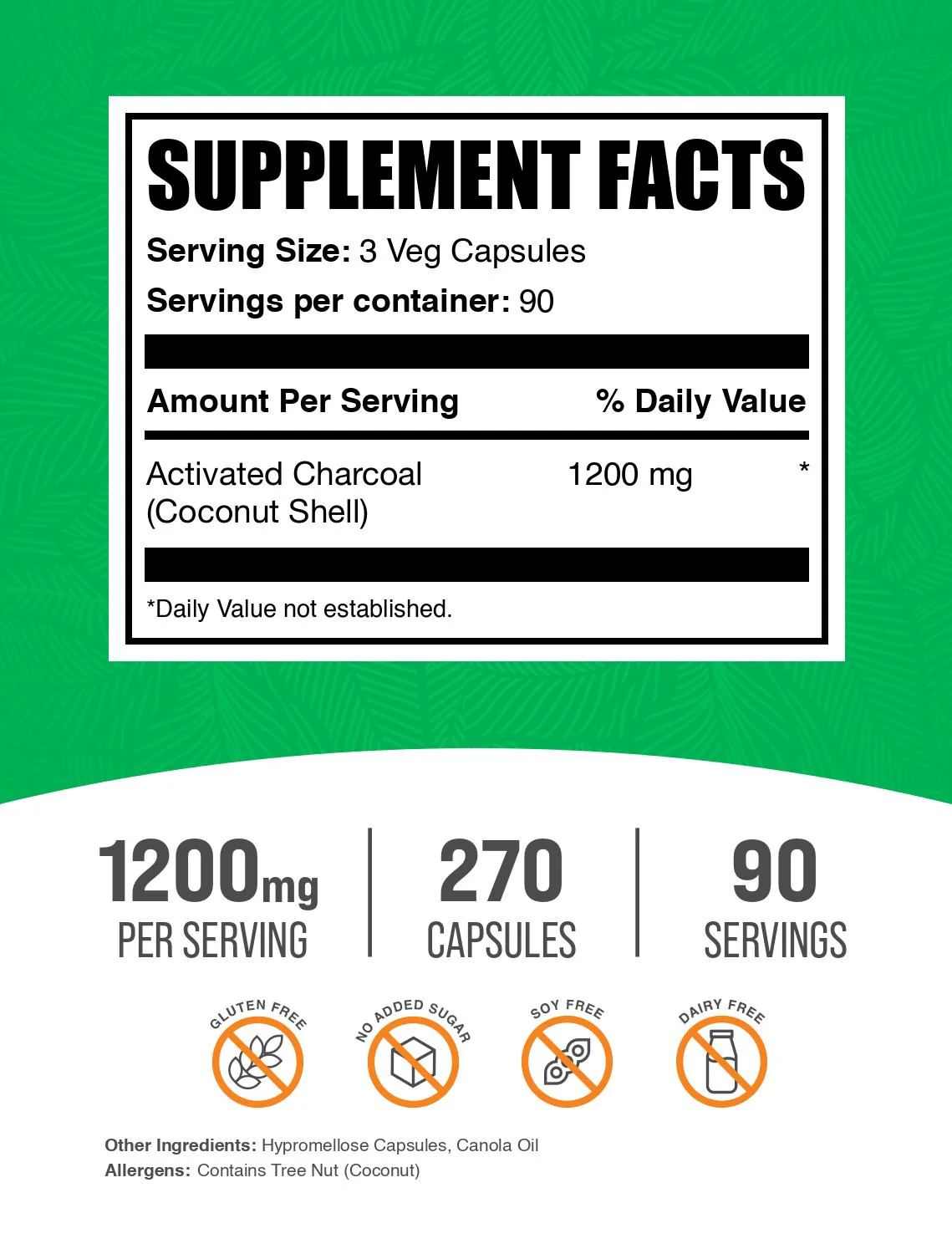 Activated Charcoal Capsules - Image 2