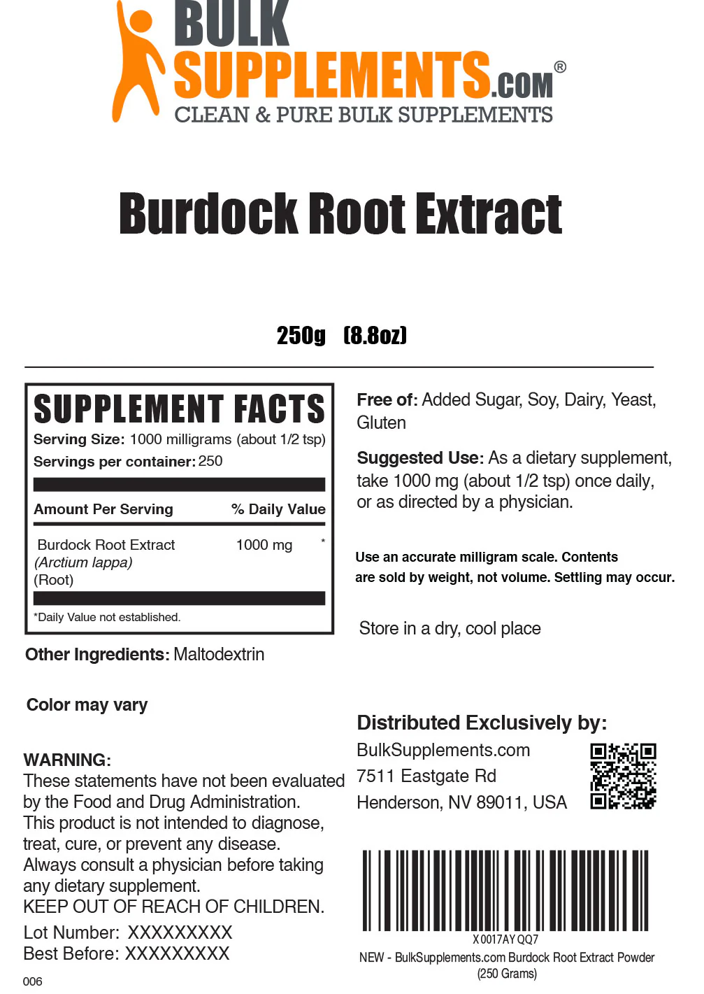 Burdock Root Extract Powder - Image 6