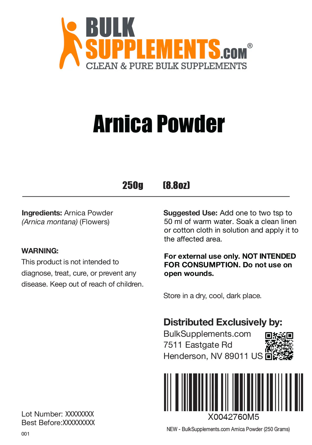 Arnica Topical Powder - Image 2