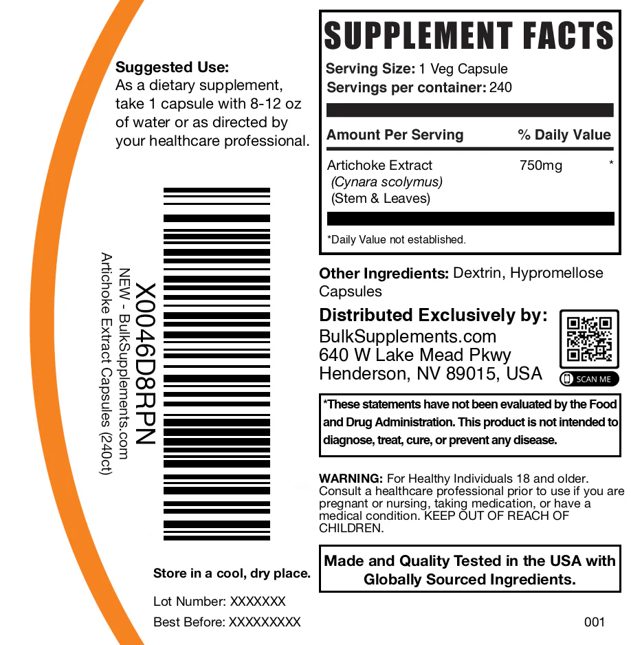 Artichoke Extract Capsules - Image 6