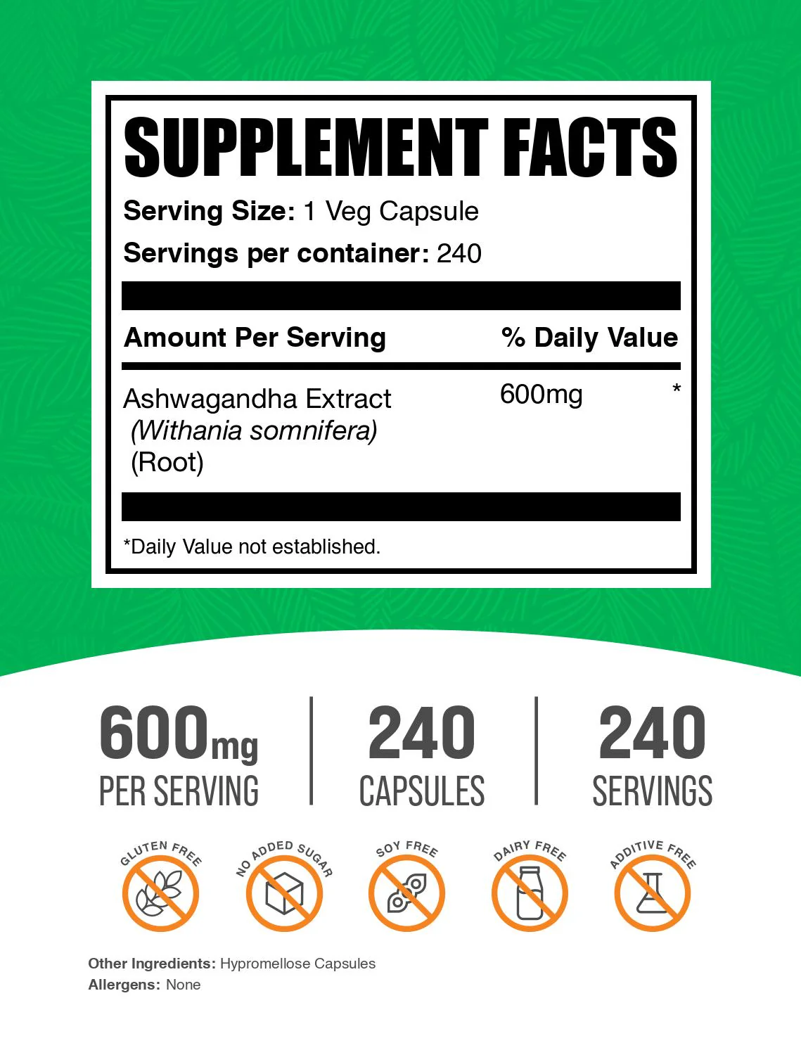 Ashwagandha Extract Capsules - Image 2