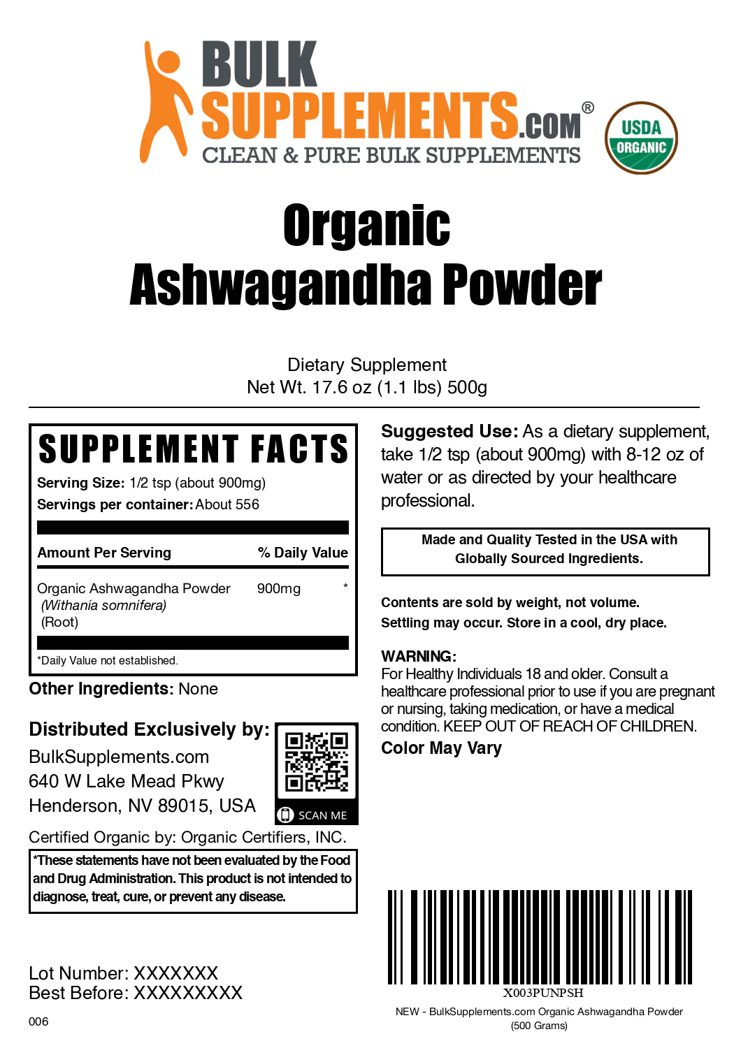 Organic Ashwagandha Powder - Image 6