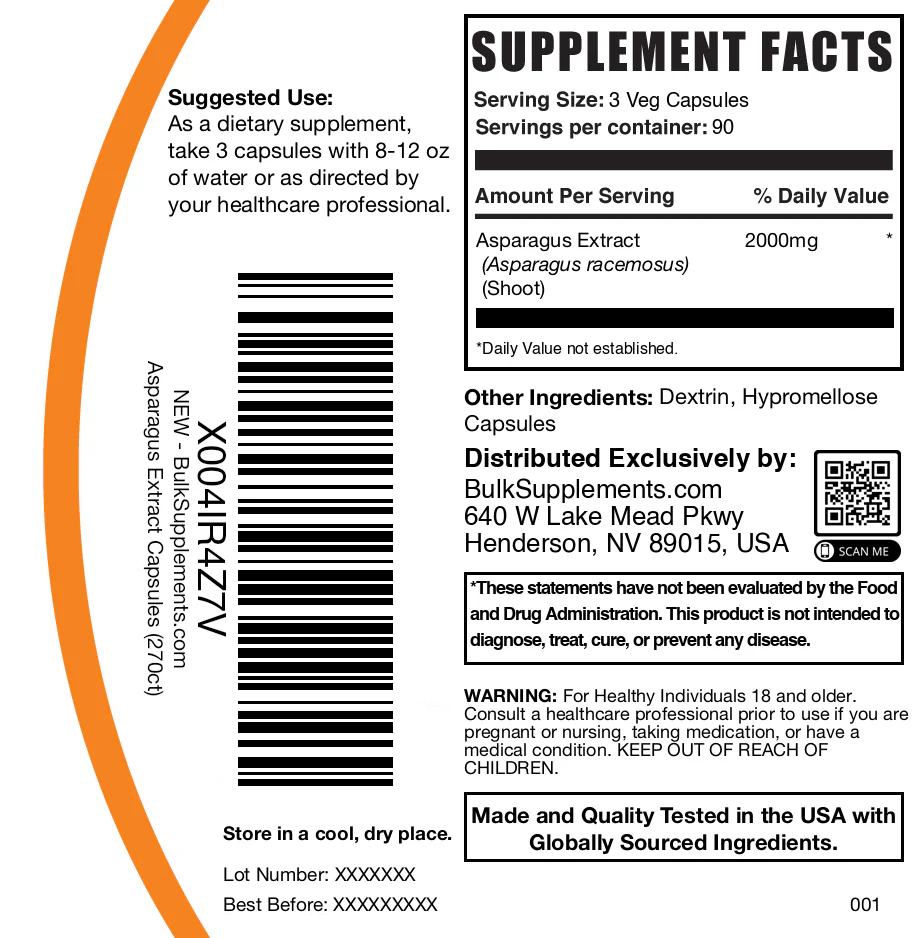 Asparagus Extract Capsules - Image 6