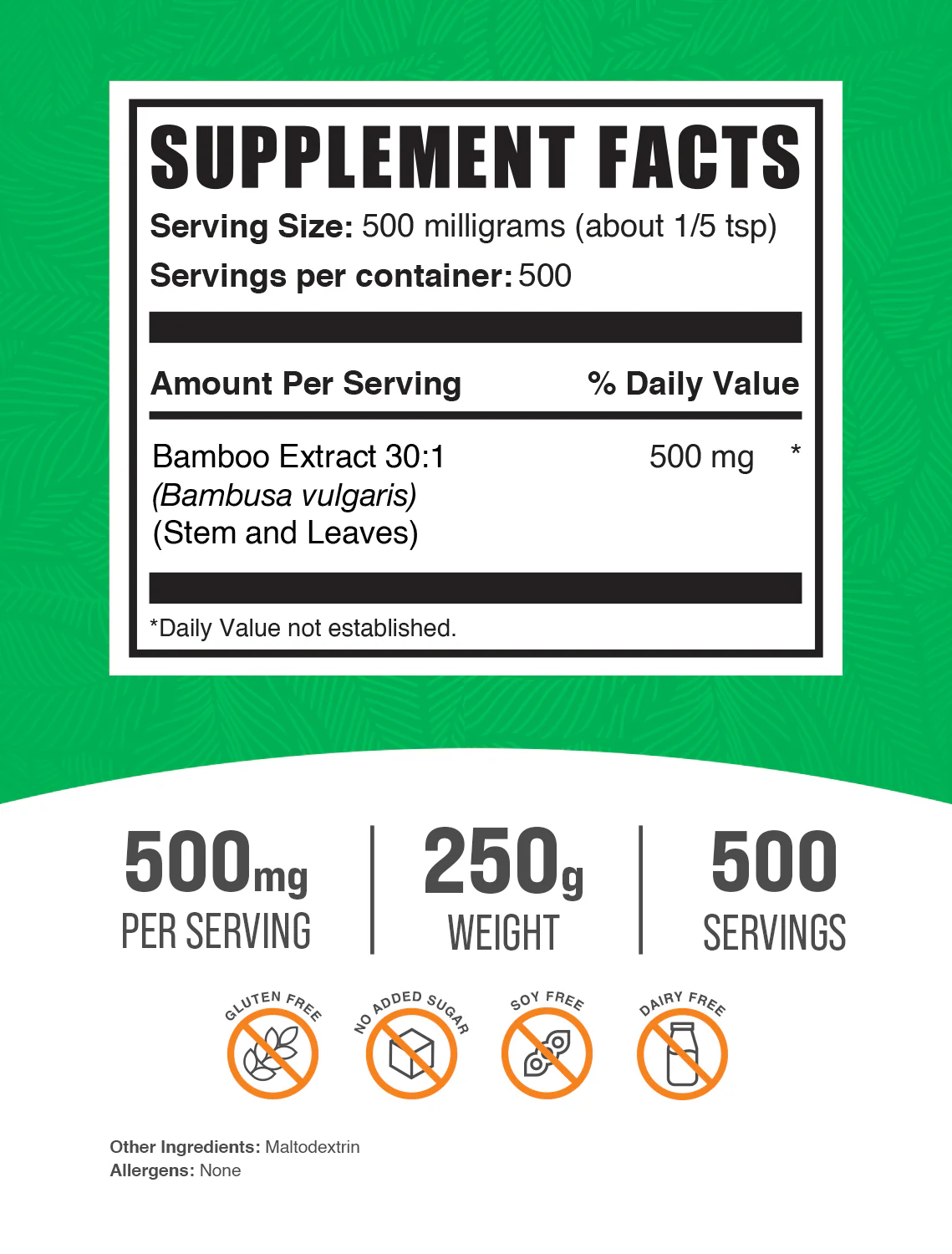 Bamboo Extract Powder - Image 2