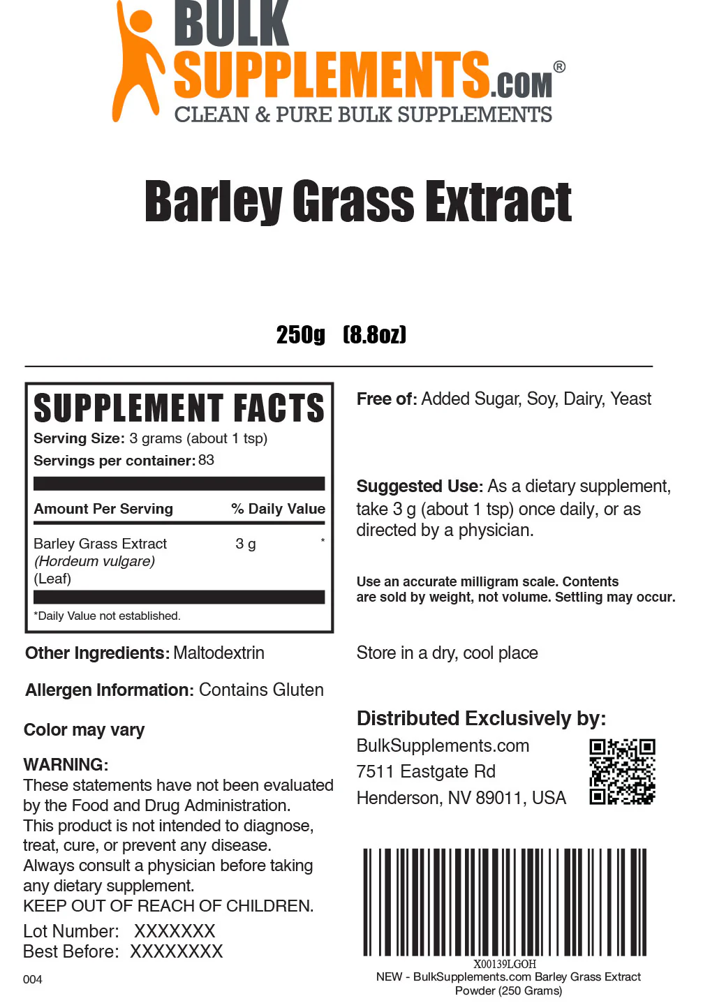 Barley Grass Extract Powder - Image 6