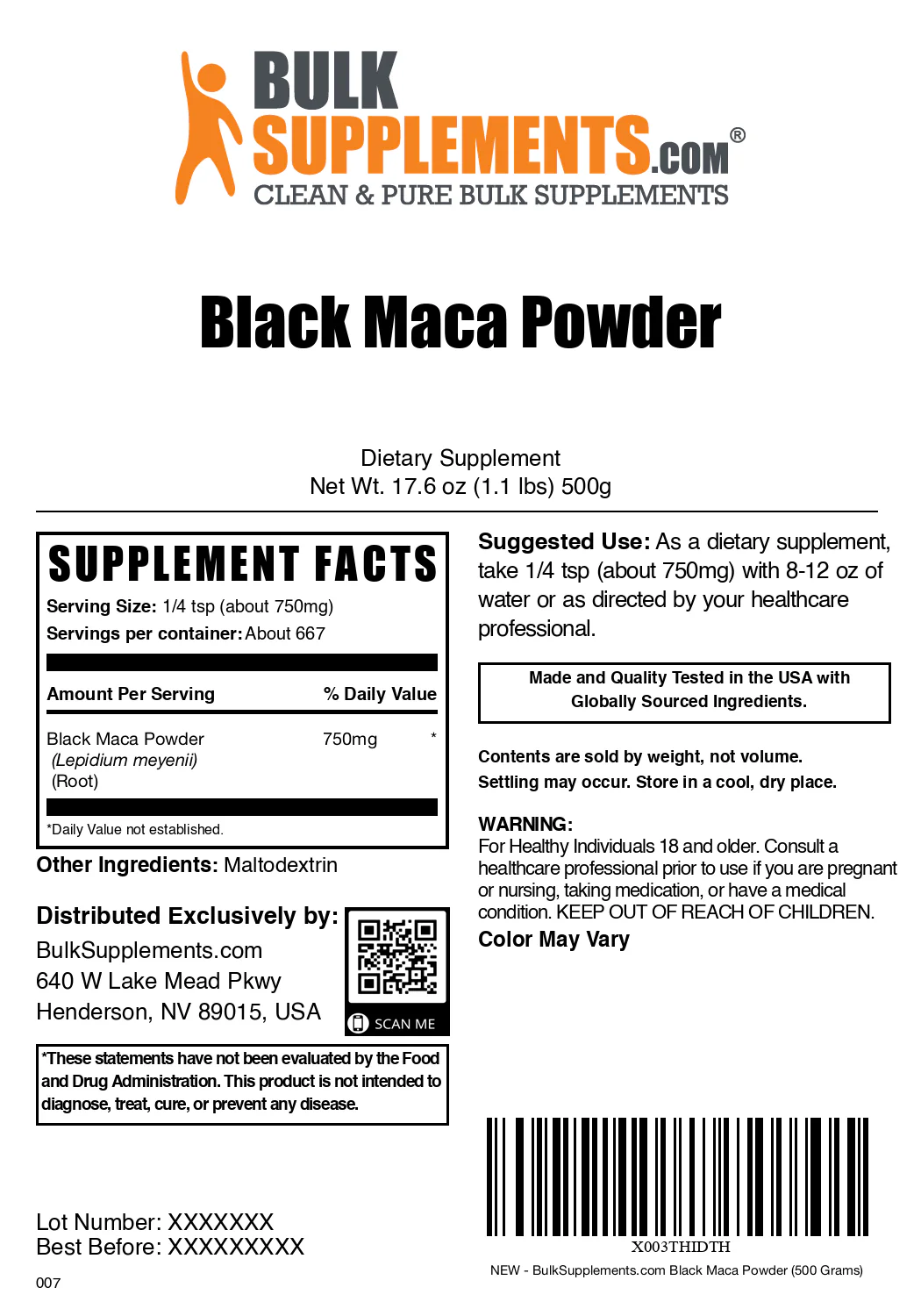 Black Maca Powder - Image 6