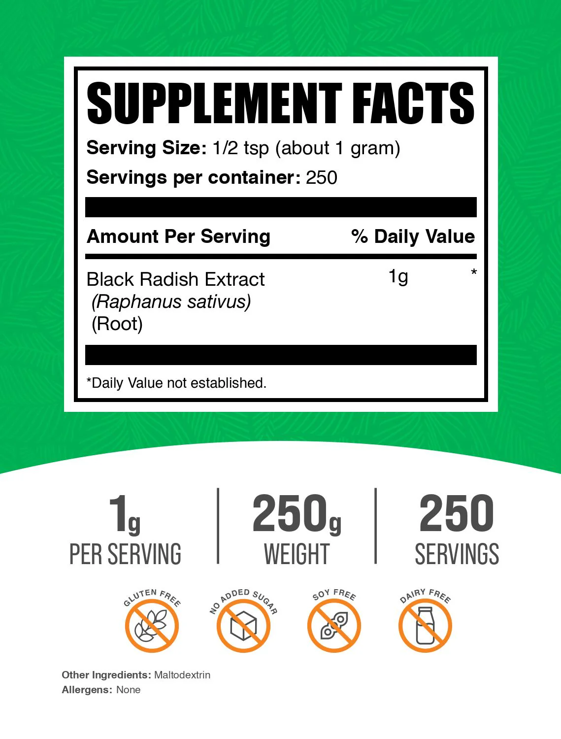 Black Radish Extract Powder - Image 2