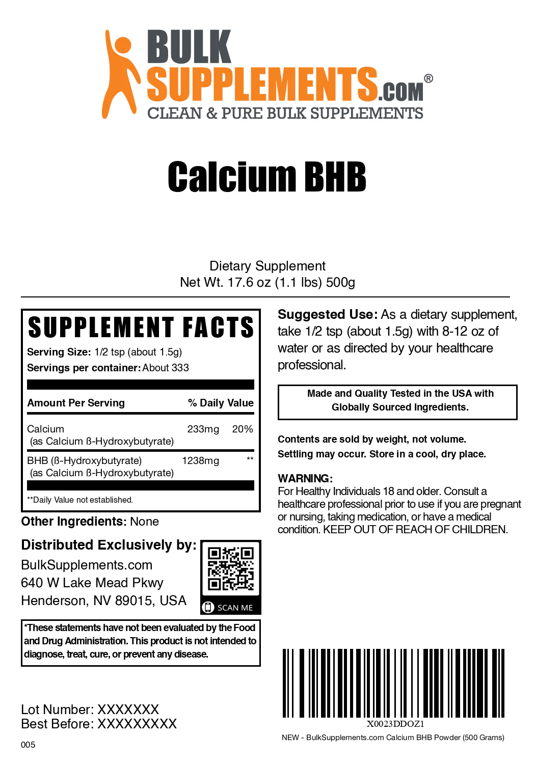 BHB Beta-hydroxybutyrate (Calcium) Powder - Image 7