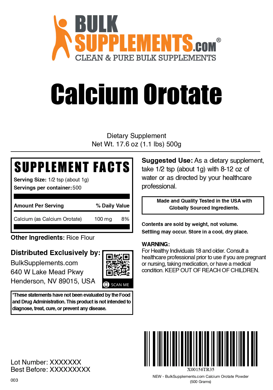Calcium Orotate Powder - Image 8