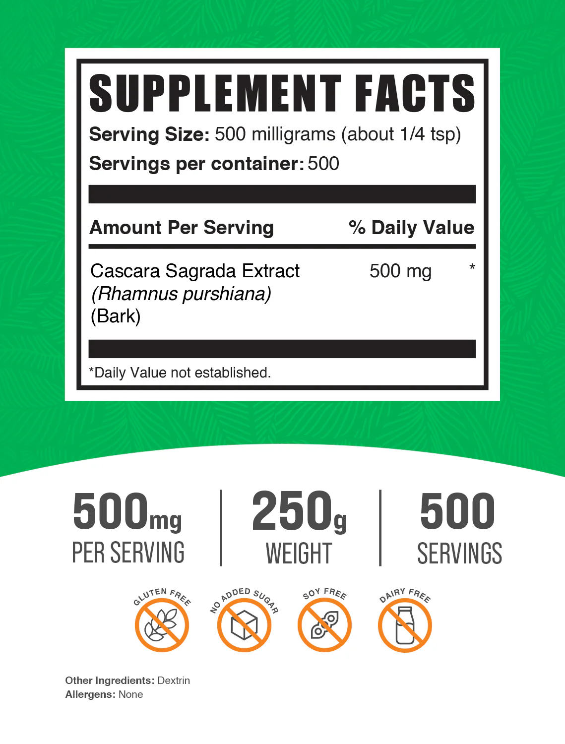 Cascara Sagrada Extract Powder - Image 2