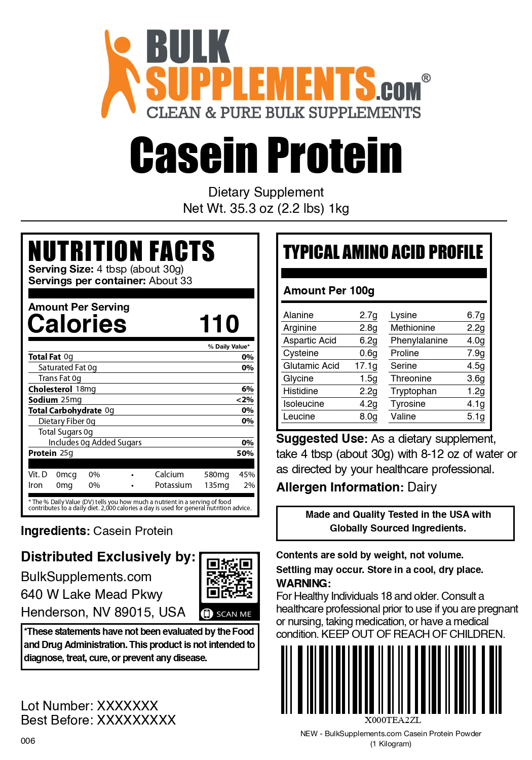 Casein Protein Powder - Image 6