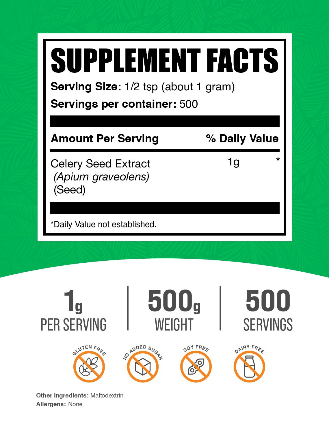 Celery Seed Extract Powder - Image 2