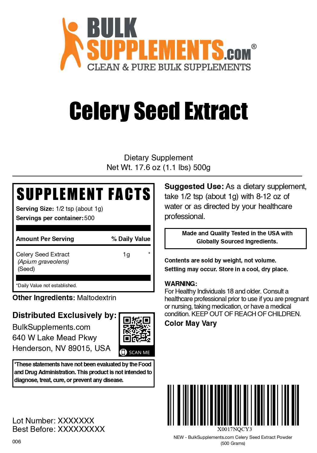 Celery Seed Extract Powder - Image 6