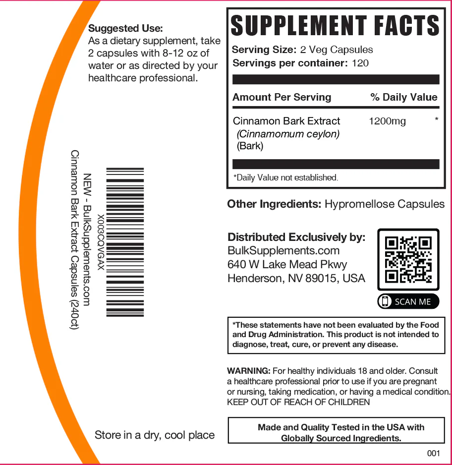 Cinnamon Bark Extract Capsules - Image 6