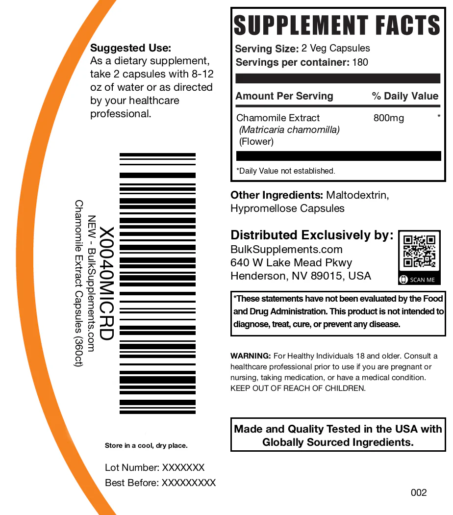 Chamomile Extract Capsules - Image 7