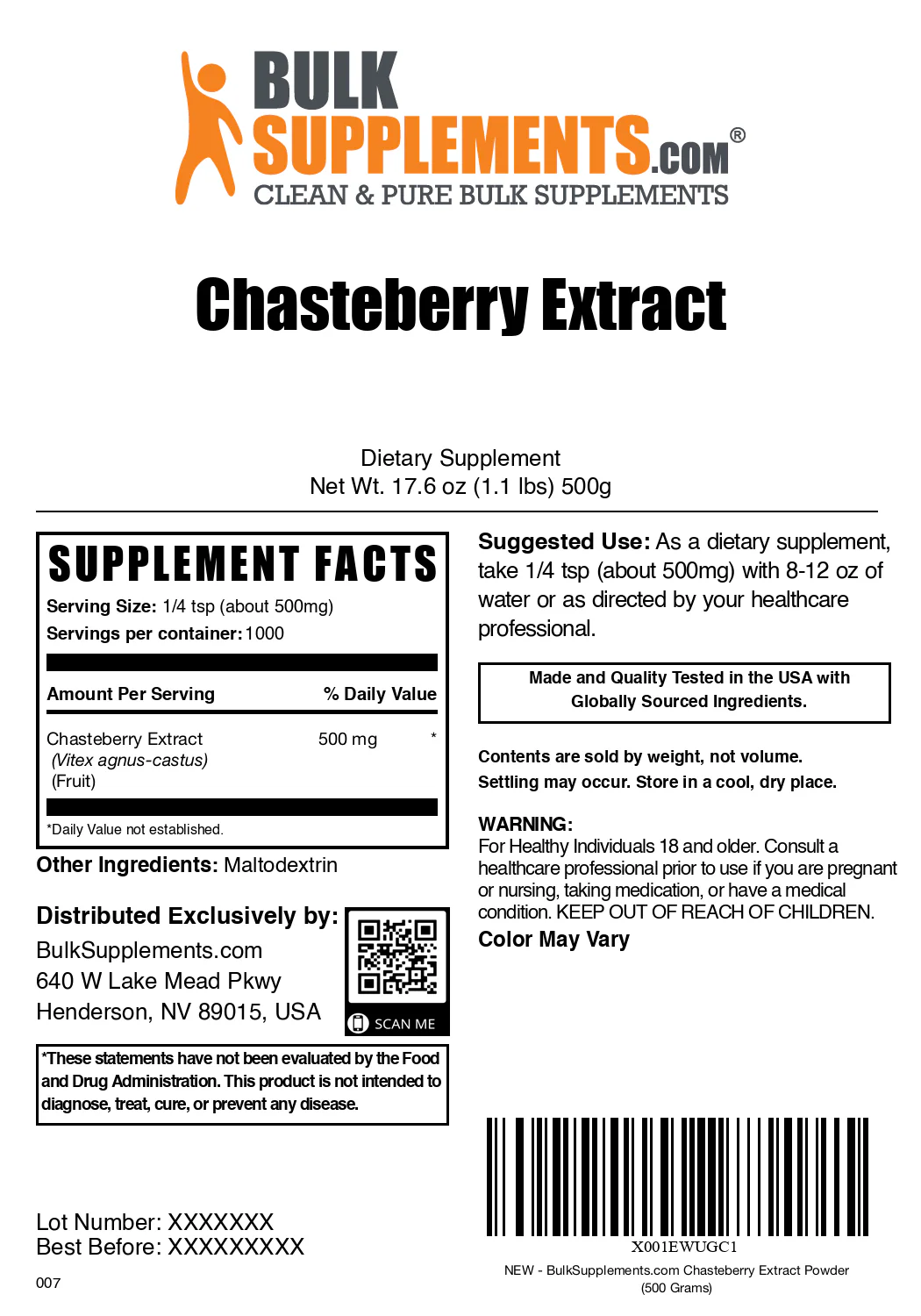 Chasteberry Extract Powder - Image 6