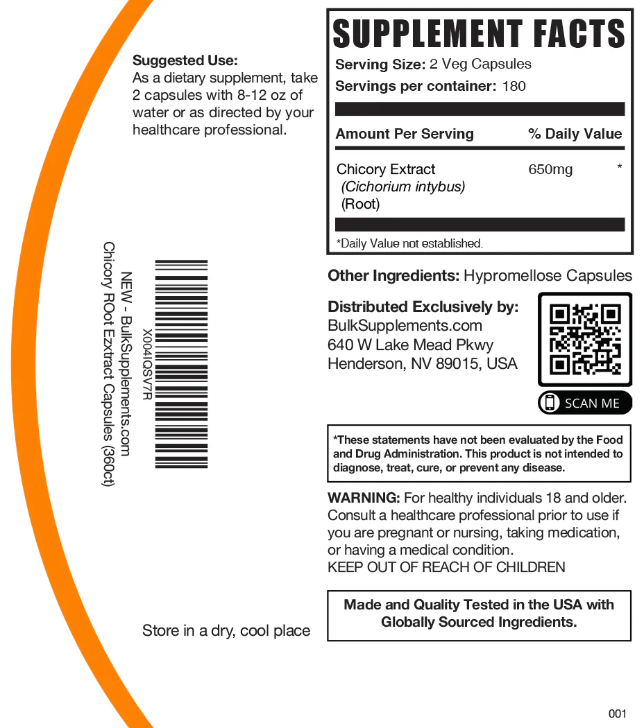 Chicory Root Extract Capsules - Image 6