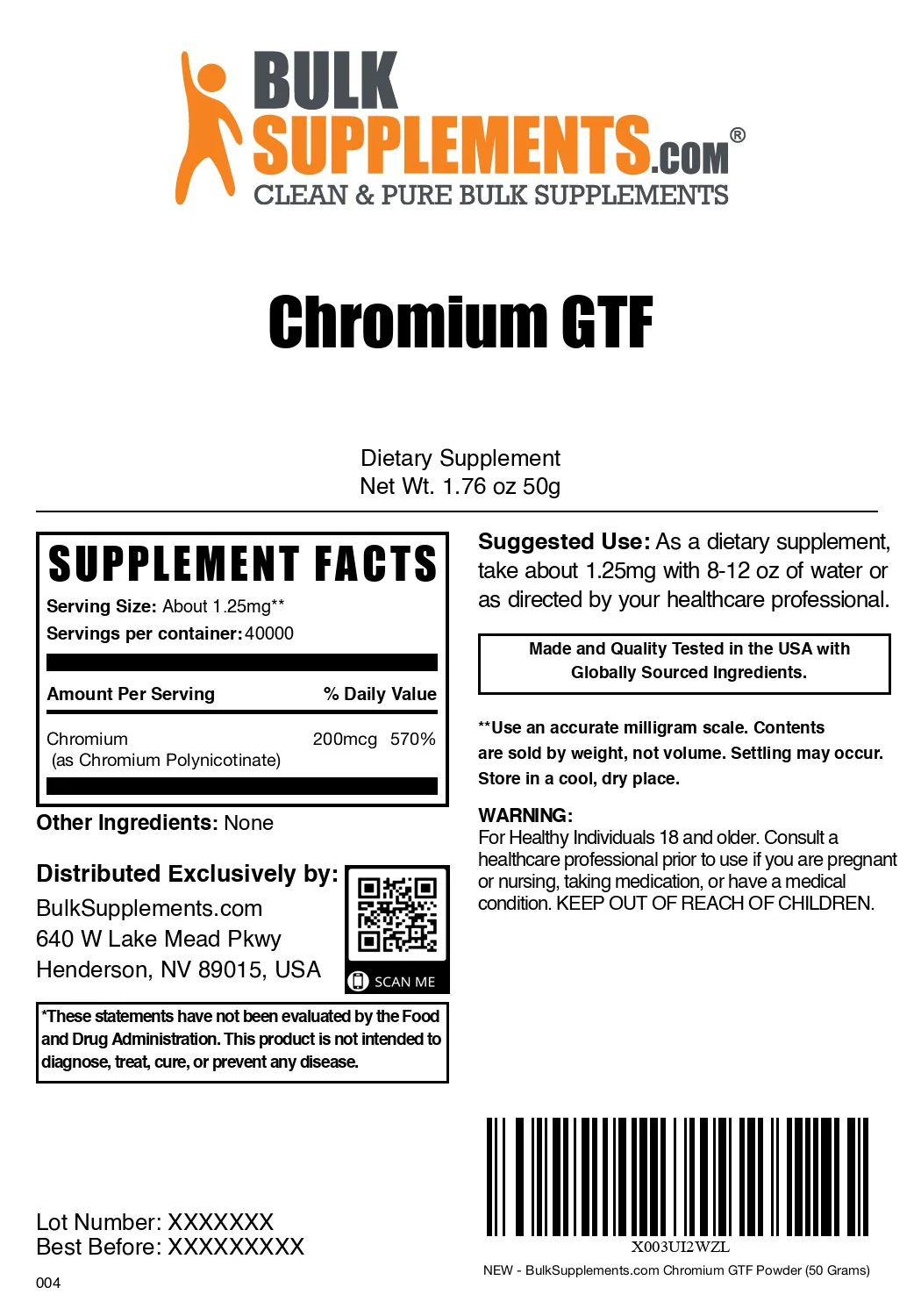 Chromium GTF Powder - Image 9