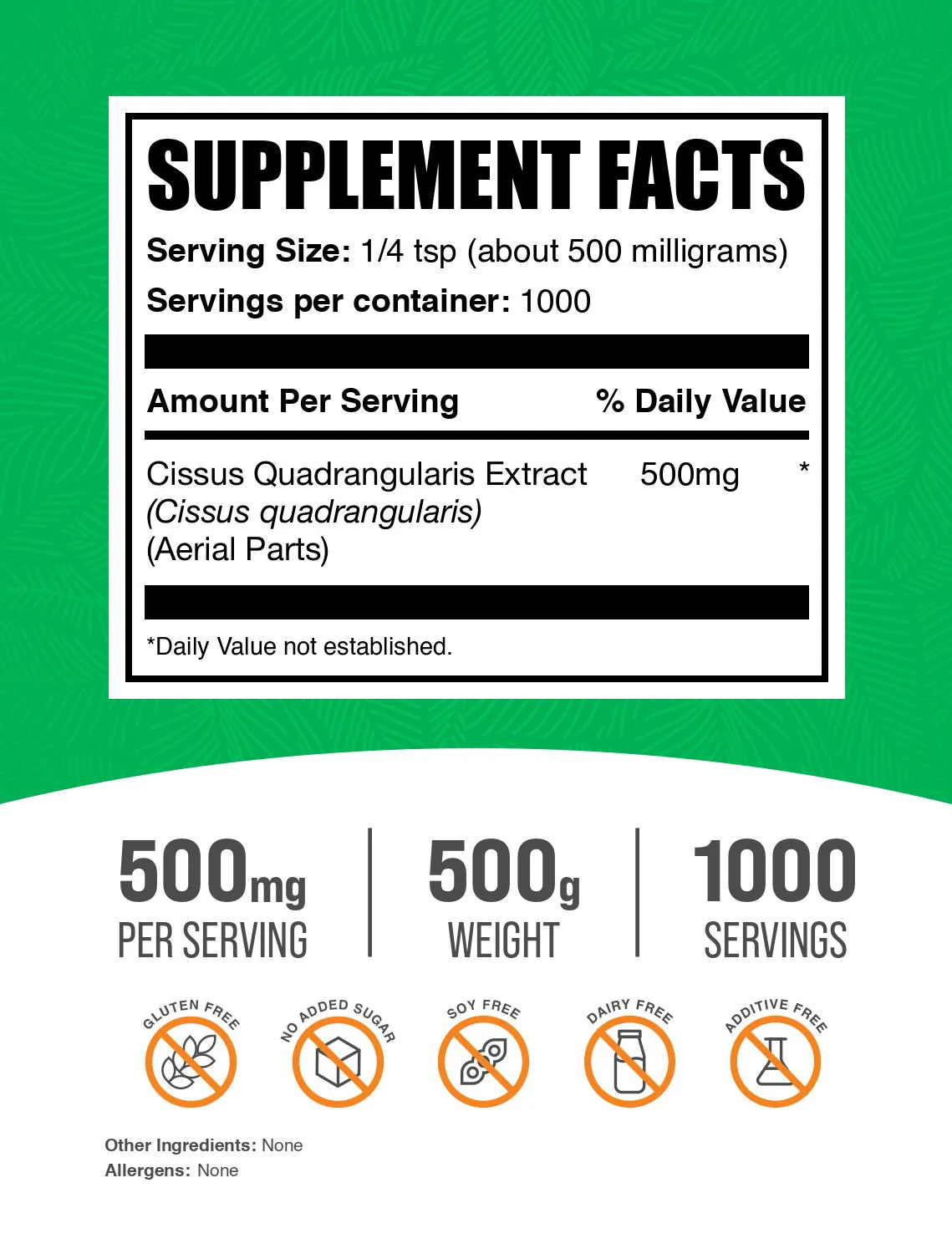 Cissus Quadrangularis Extract Powder - Image 2