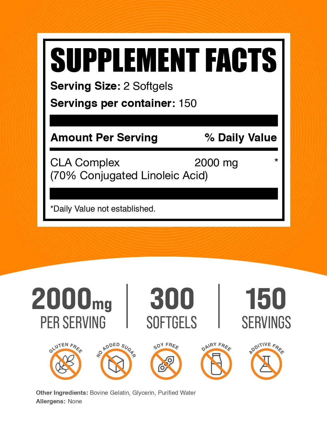 Conjugated Linoleic Acid (CLA) Softgels - Image 2