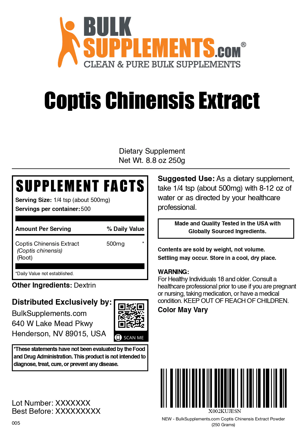 Coptis Chinensis Extract Powder - Image 6