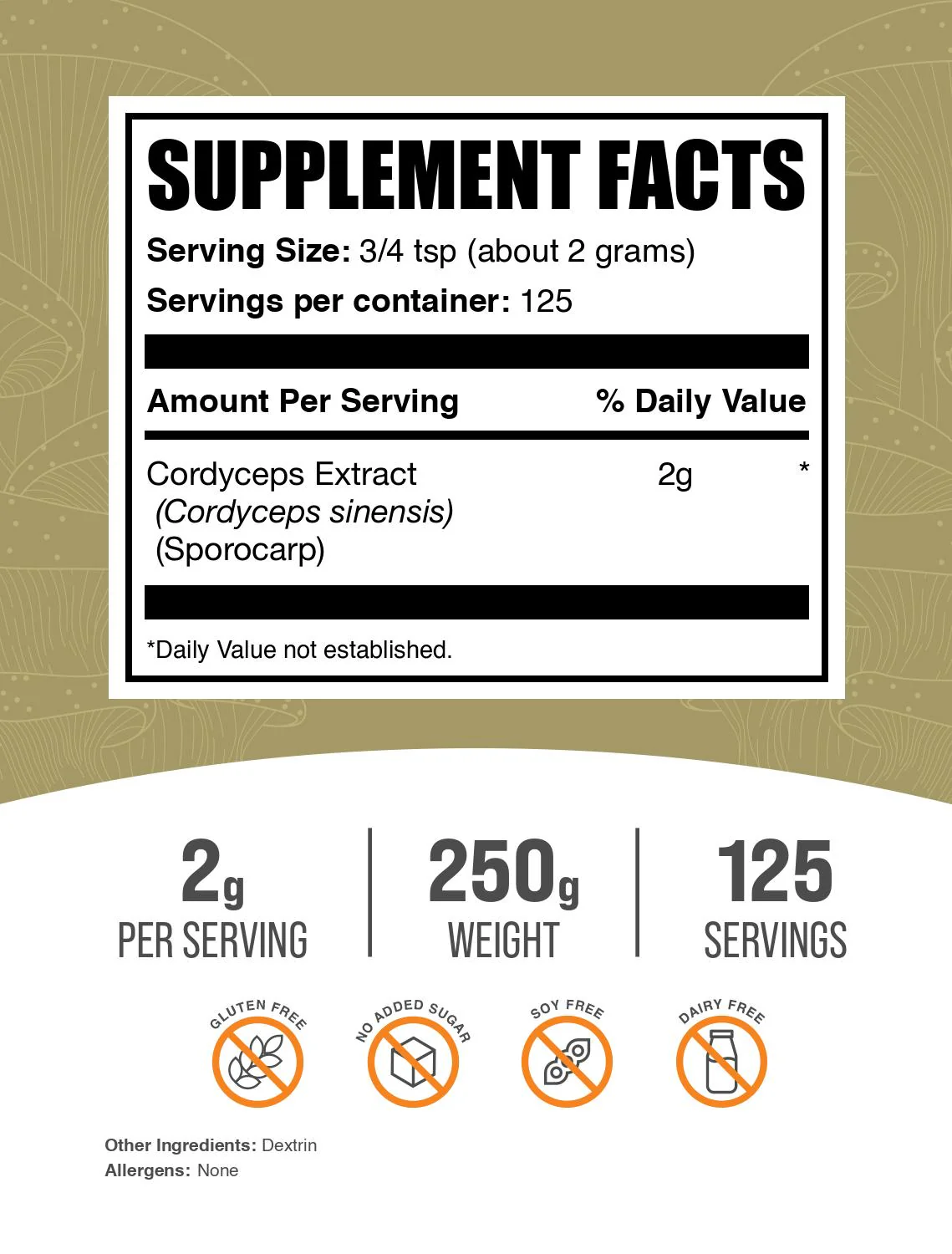 Cordyceps Extract Powder - Image 2