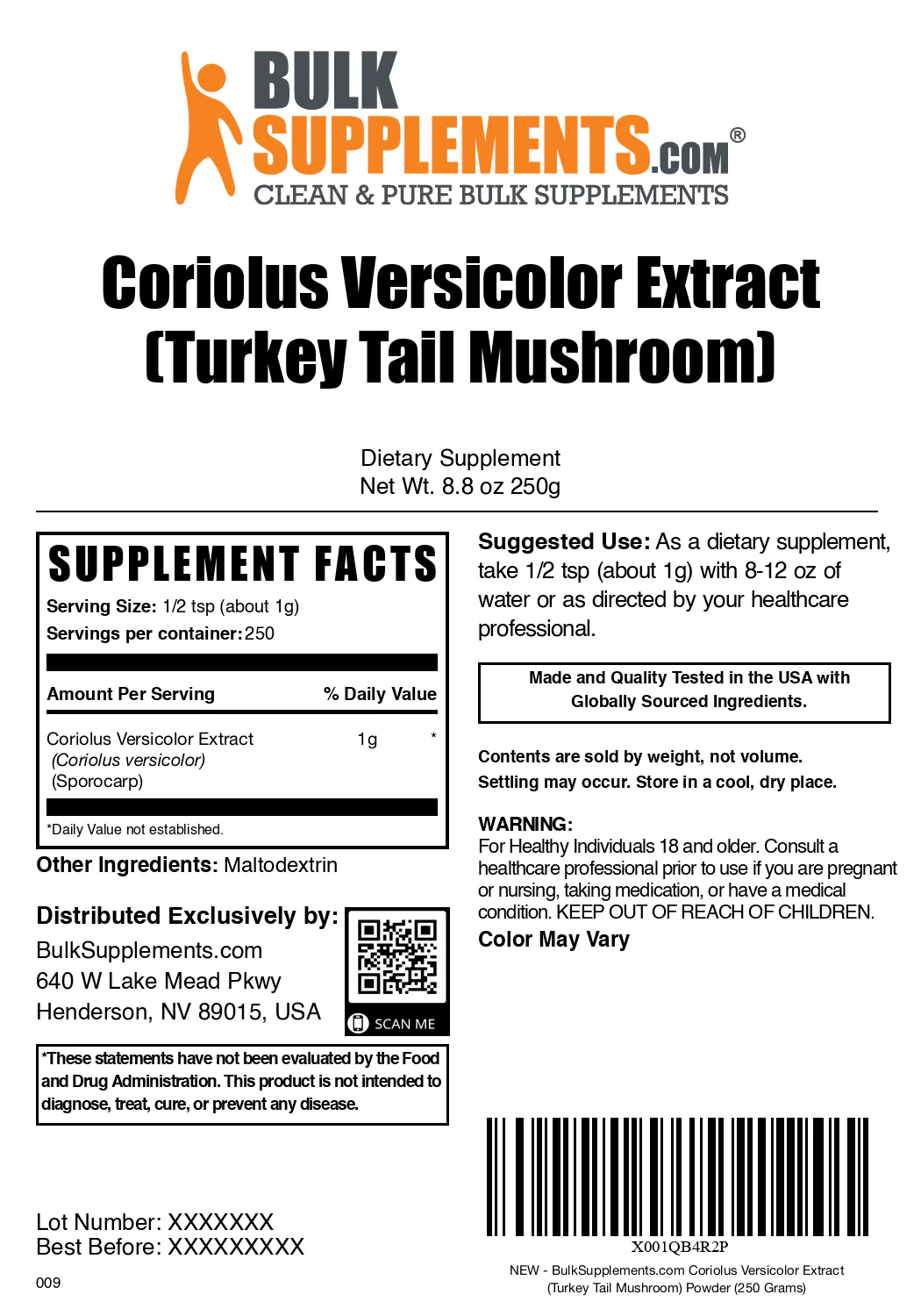 Turkey Tail Mushroom Extract Powder - Image 6