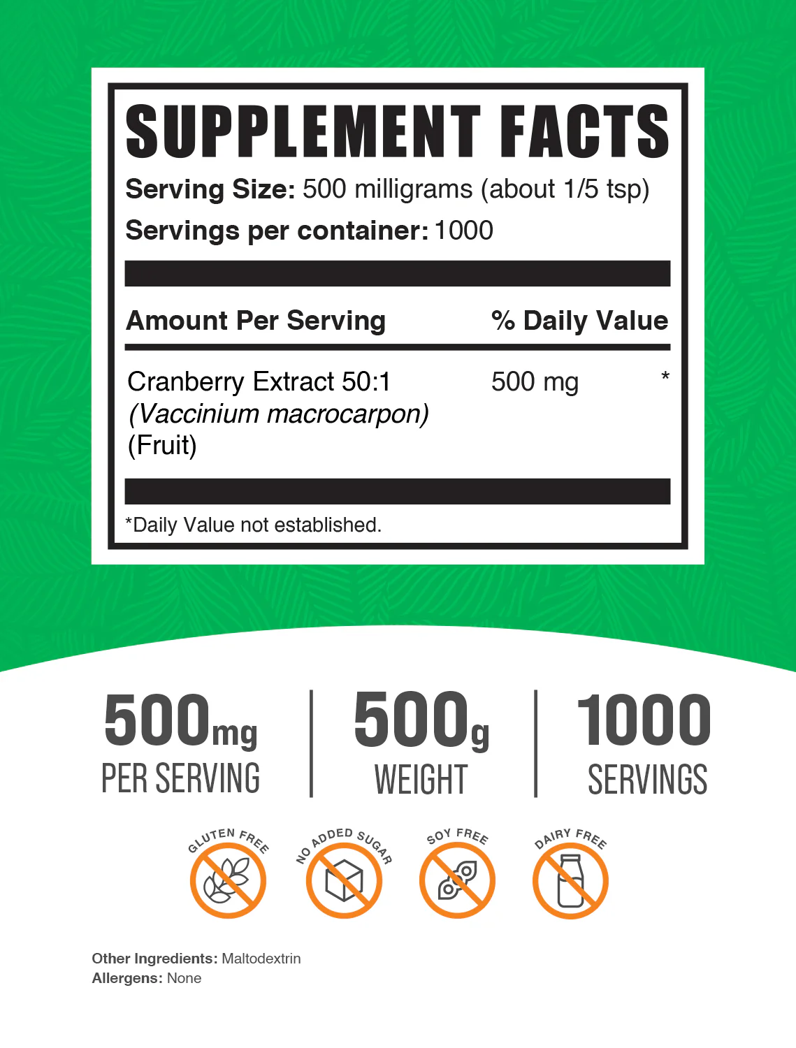 Cranberry Extract Powder - Image 2