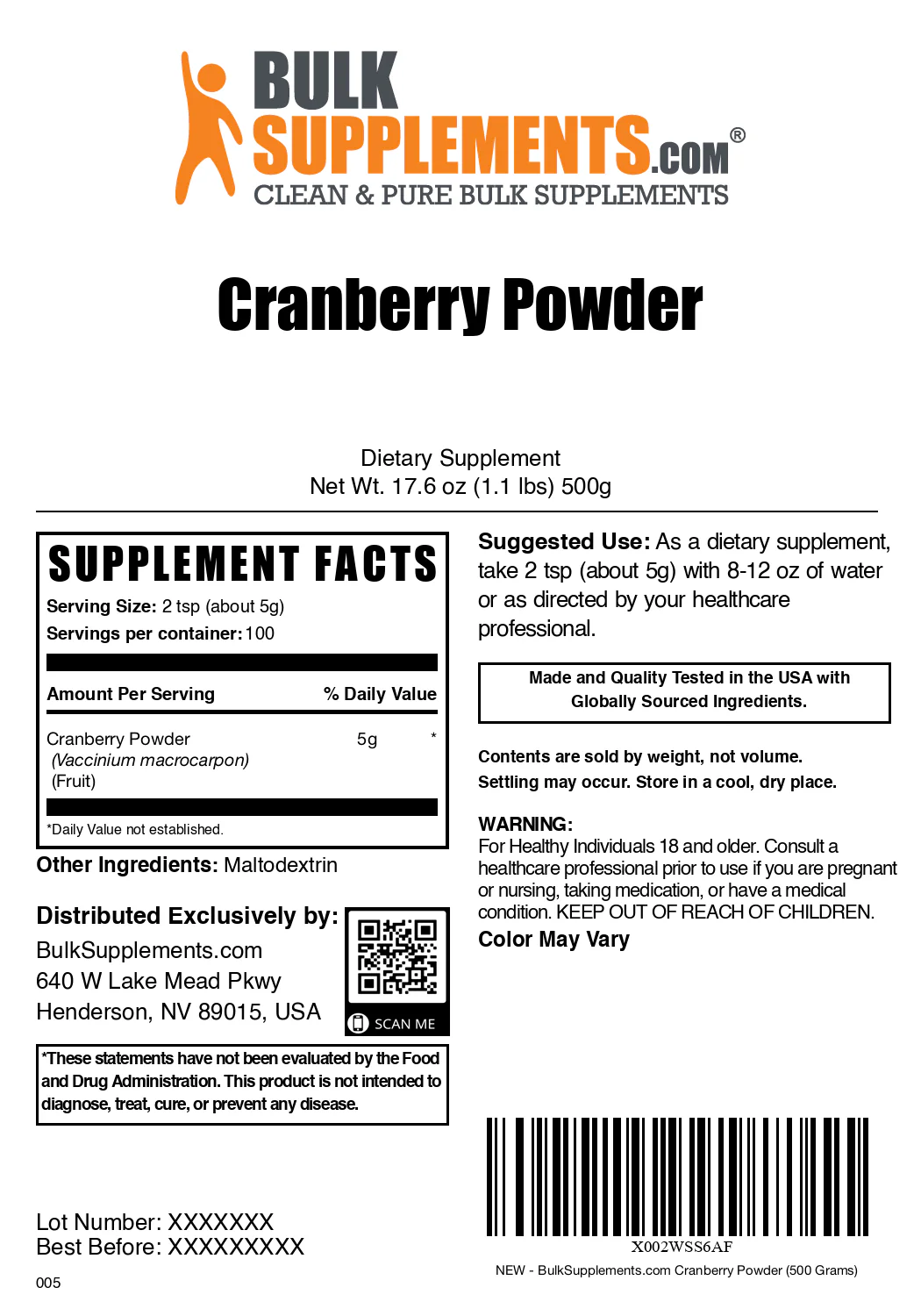 Cranberry Powder - Image 6