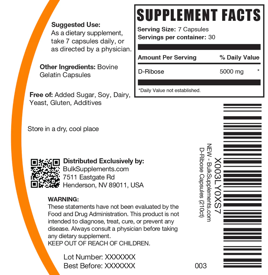 D-Ribose Capsules - Image 6