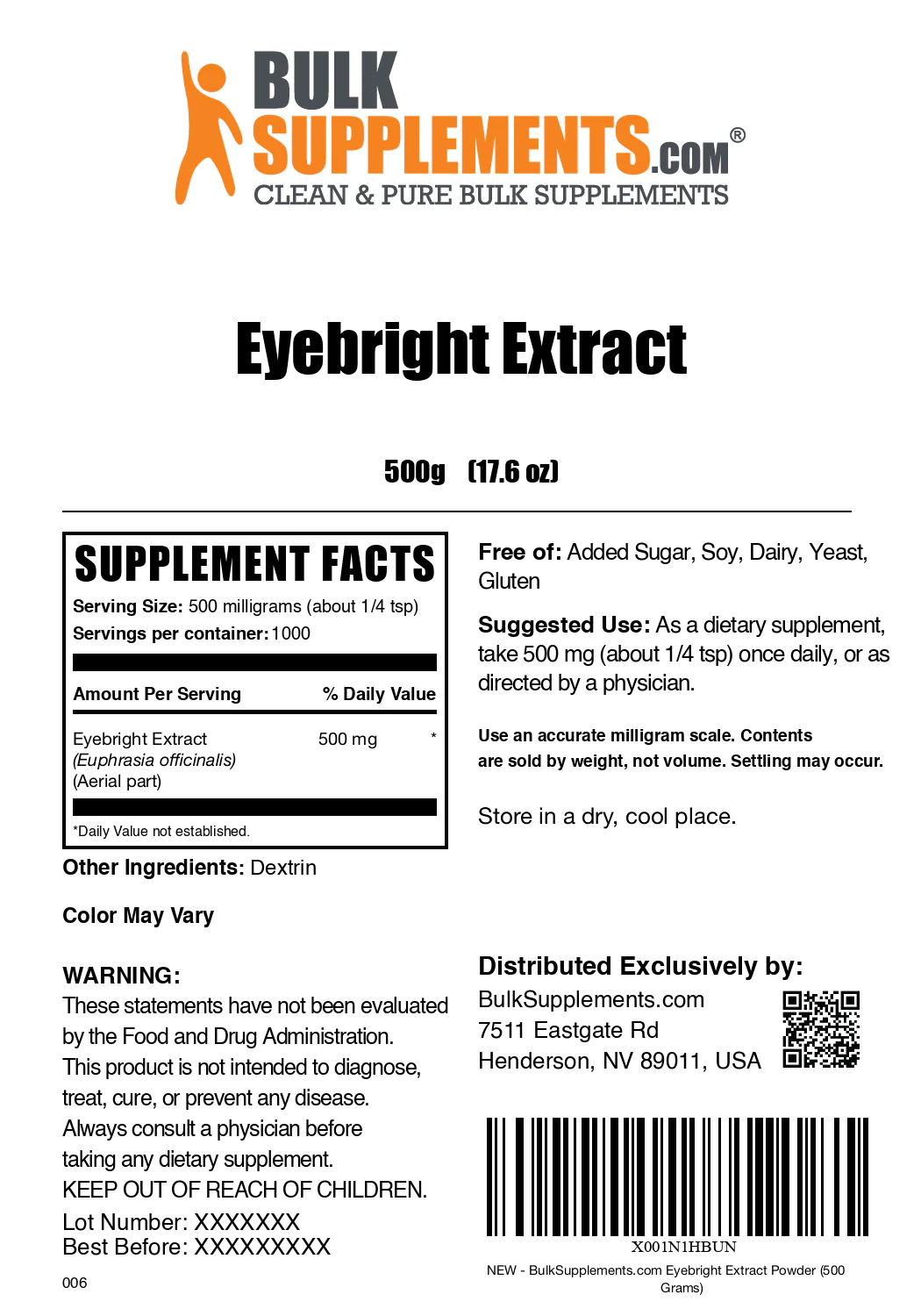 Eyebright Extract Powder - Image 6