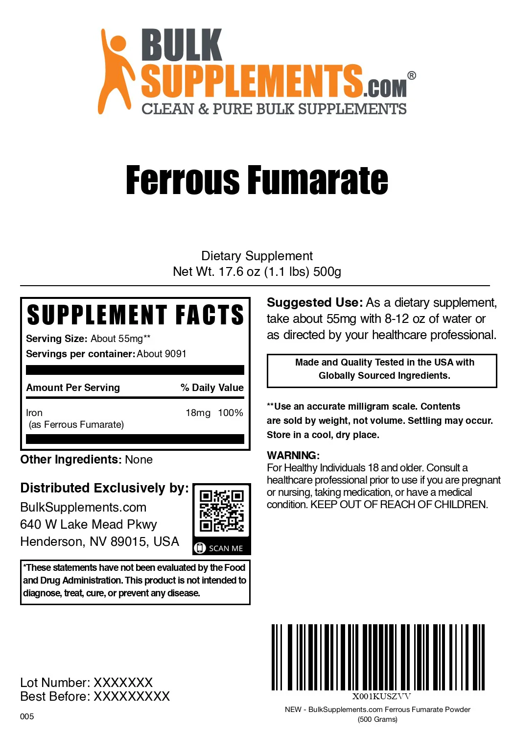 Ferrous Fumarate Powder - Image 6