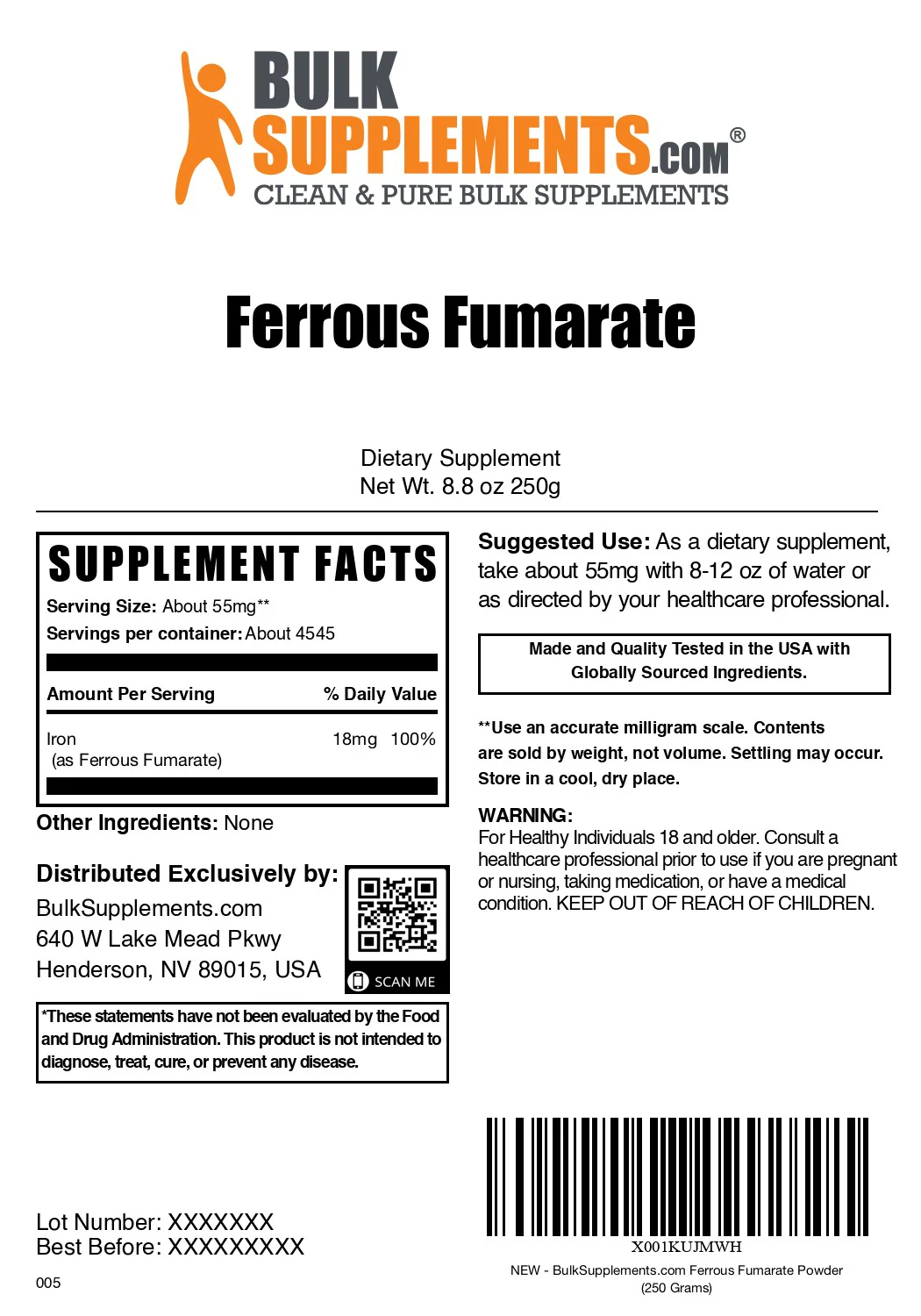 Ferrous Fumarate Powder - Image 8