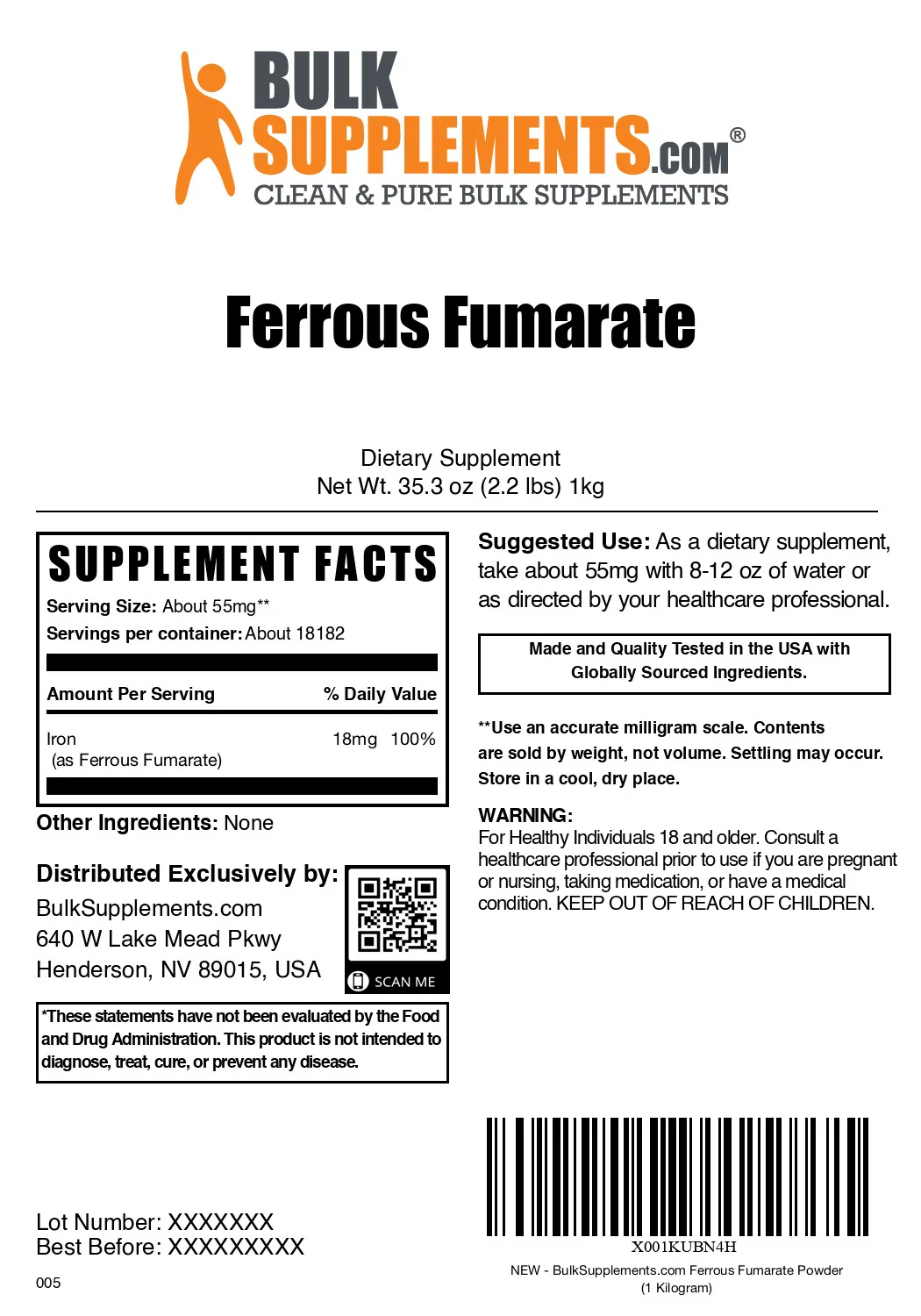 Ferrous Fumarate Powder - Image 9