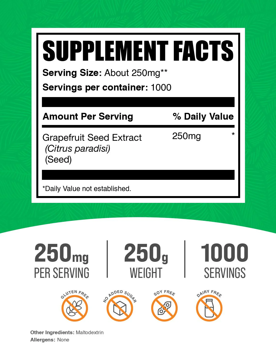 Grapefruit Seed Extract (GSE) Powder - Image 2