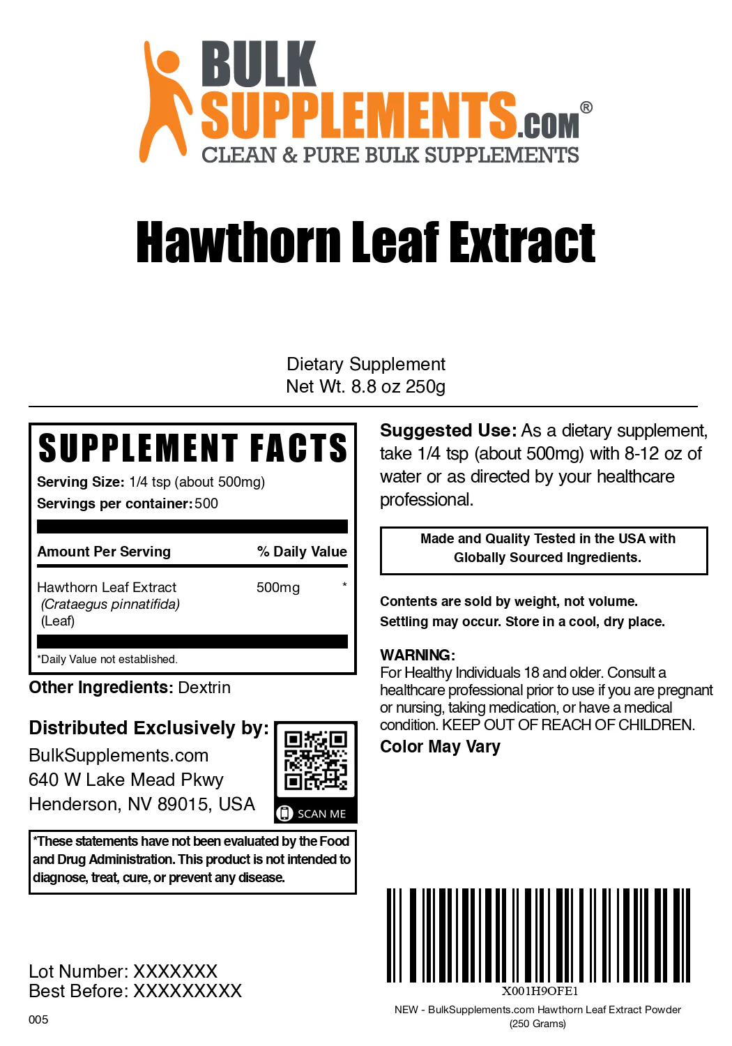 Hawthorn Leaf Extract Powder - Image 6