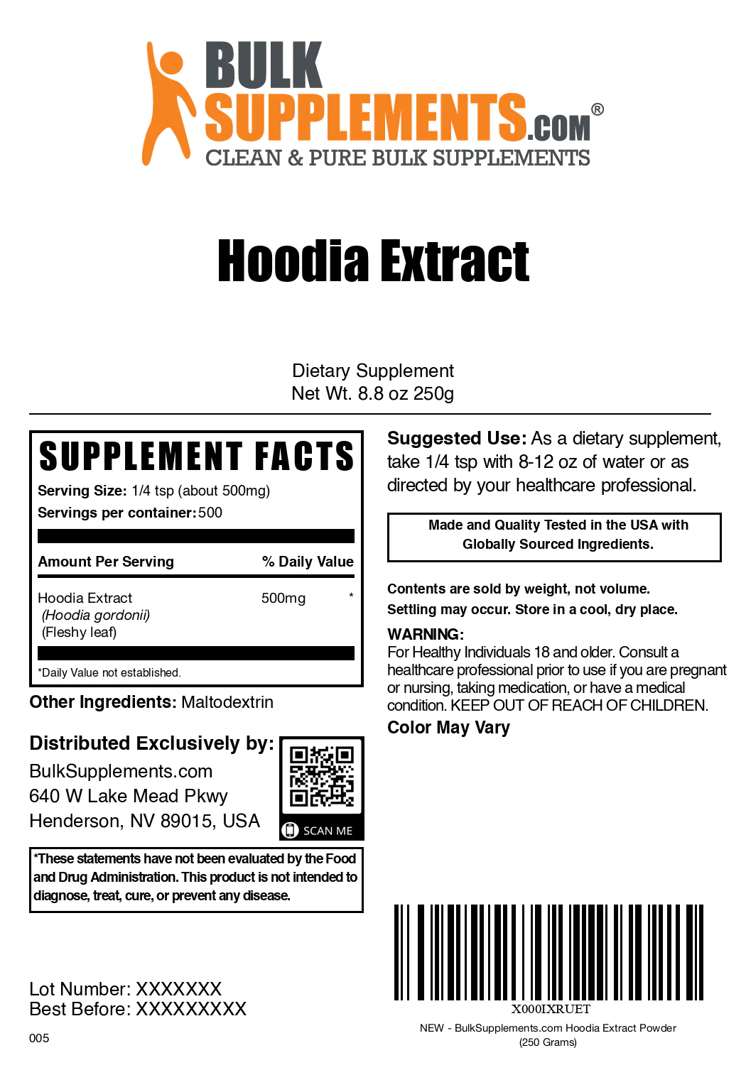 Hoodia Gordonii Extract Powder - Image 6