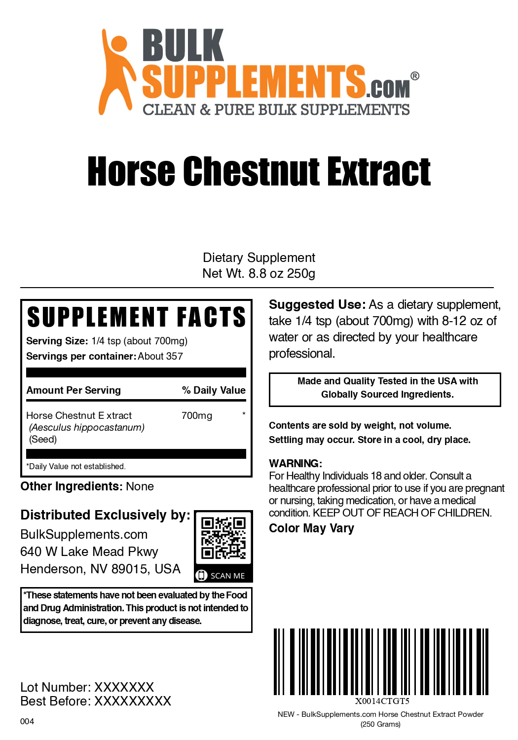 Horse Chestnut Extract Powder - Image 6
