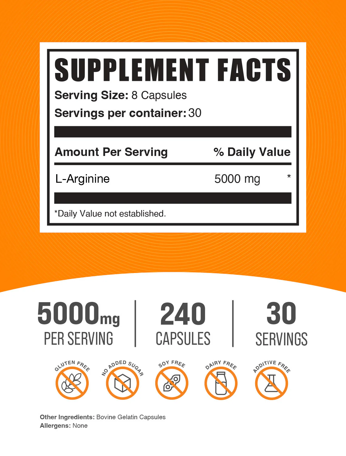L-Arginine Capsules - Image 2