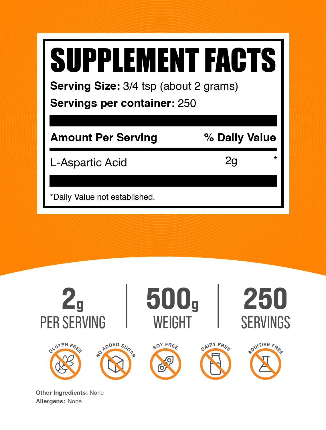 L-Aspartic Acid Powder - Image 2