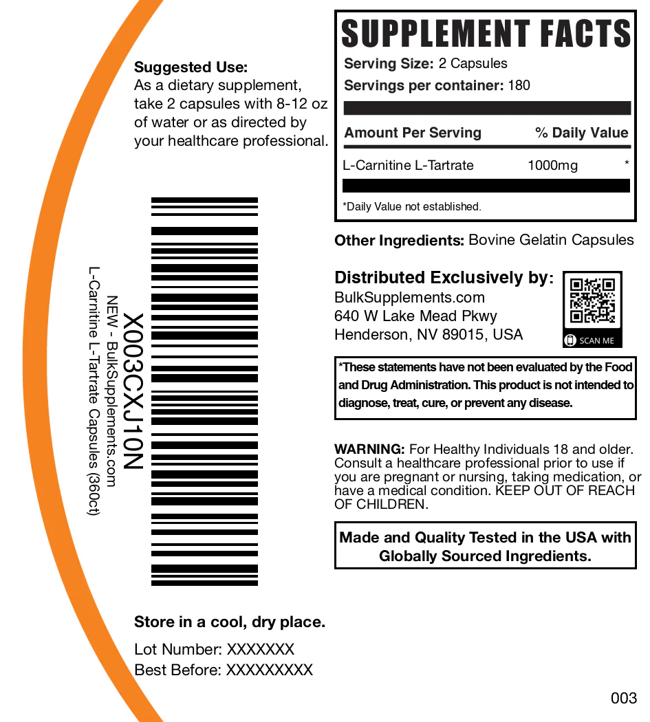 L-Carnitine L-Tartrate Capsules - Image 7