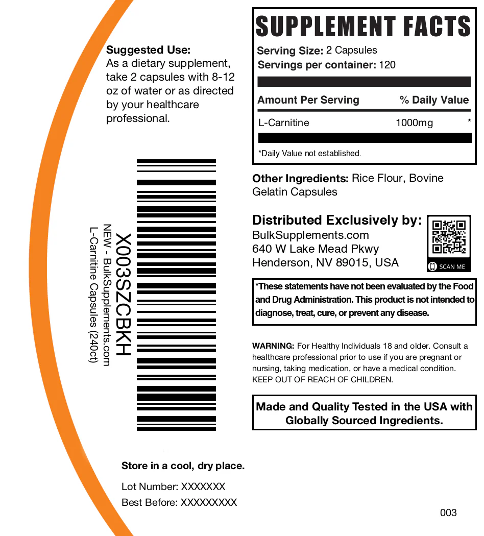 L-Carnitine Capsules - Image 7