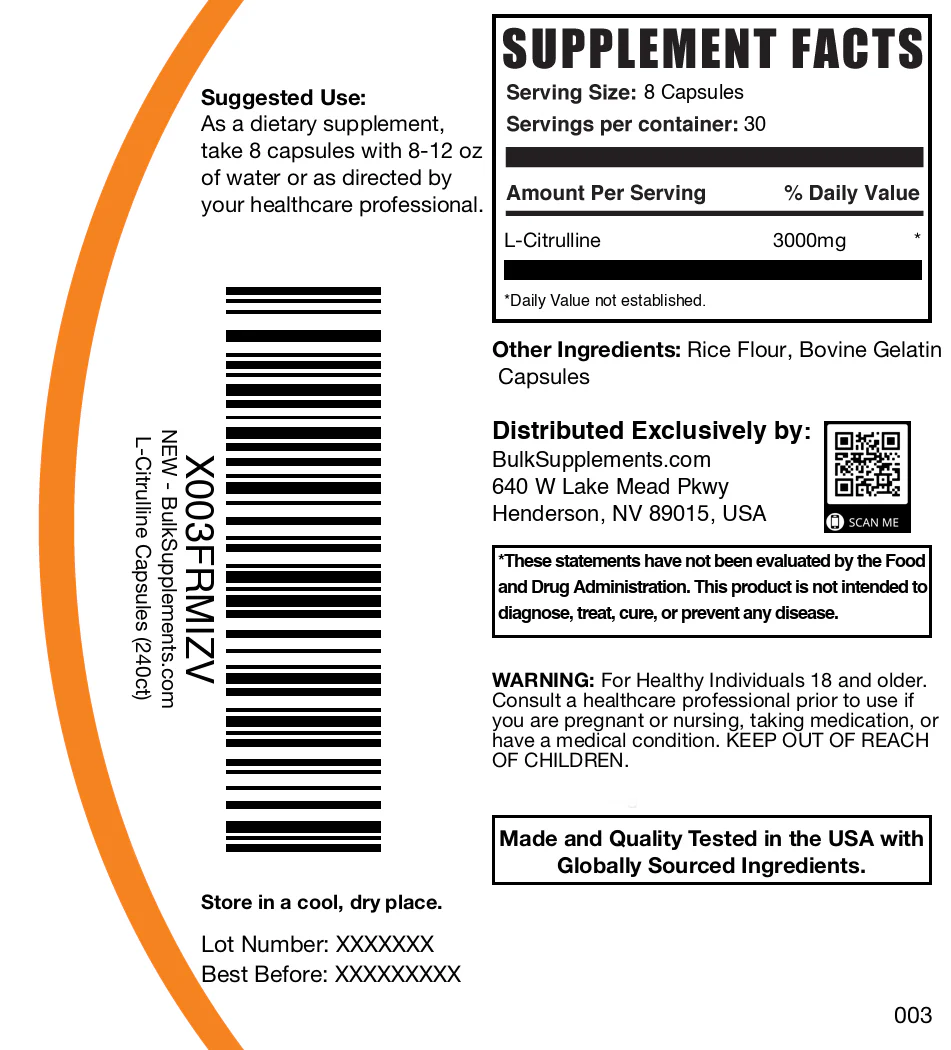 L-Citrulline Capsules - Image 6