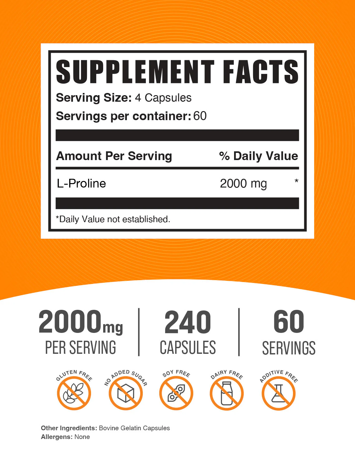 L-Proline Capsules - Image 2