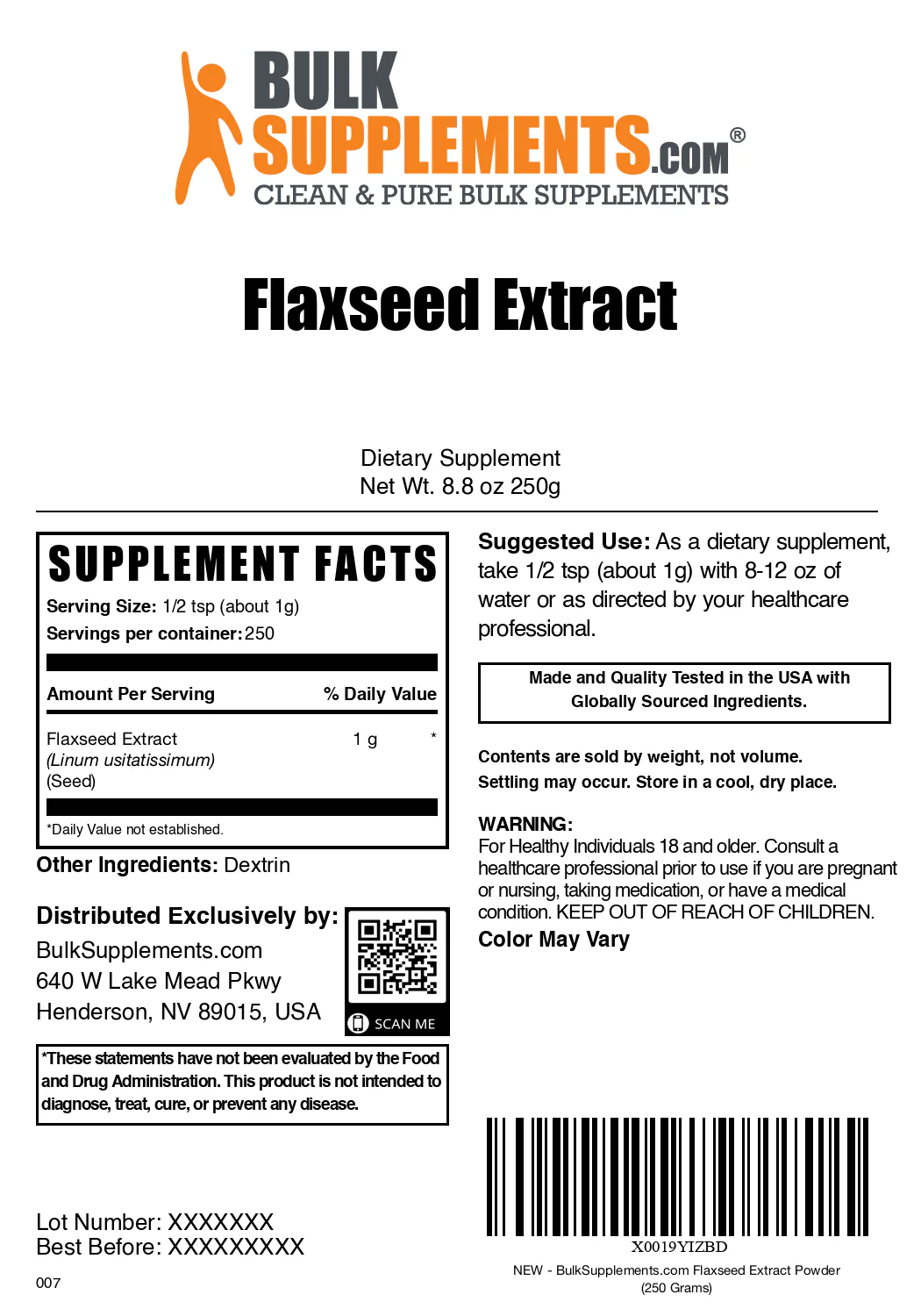 Flaxseed Extract Powder - Image 6