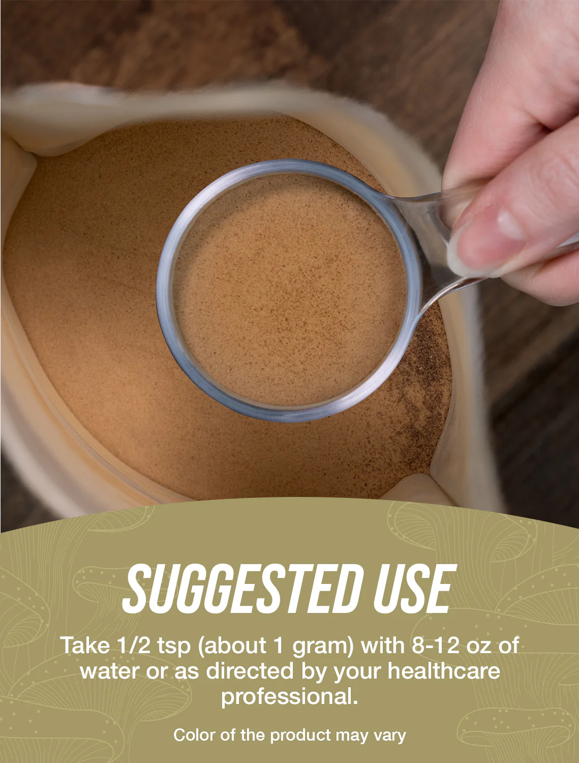 Organic Lion's Mane Mushroom Extract Powder - Image 4