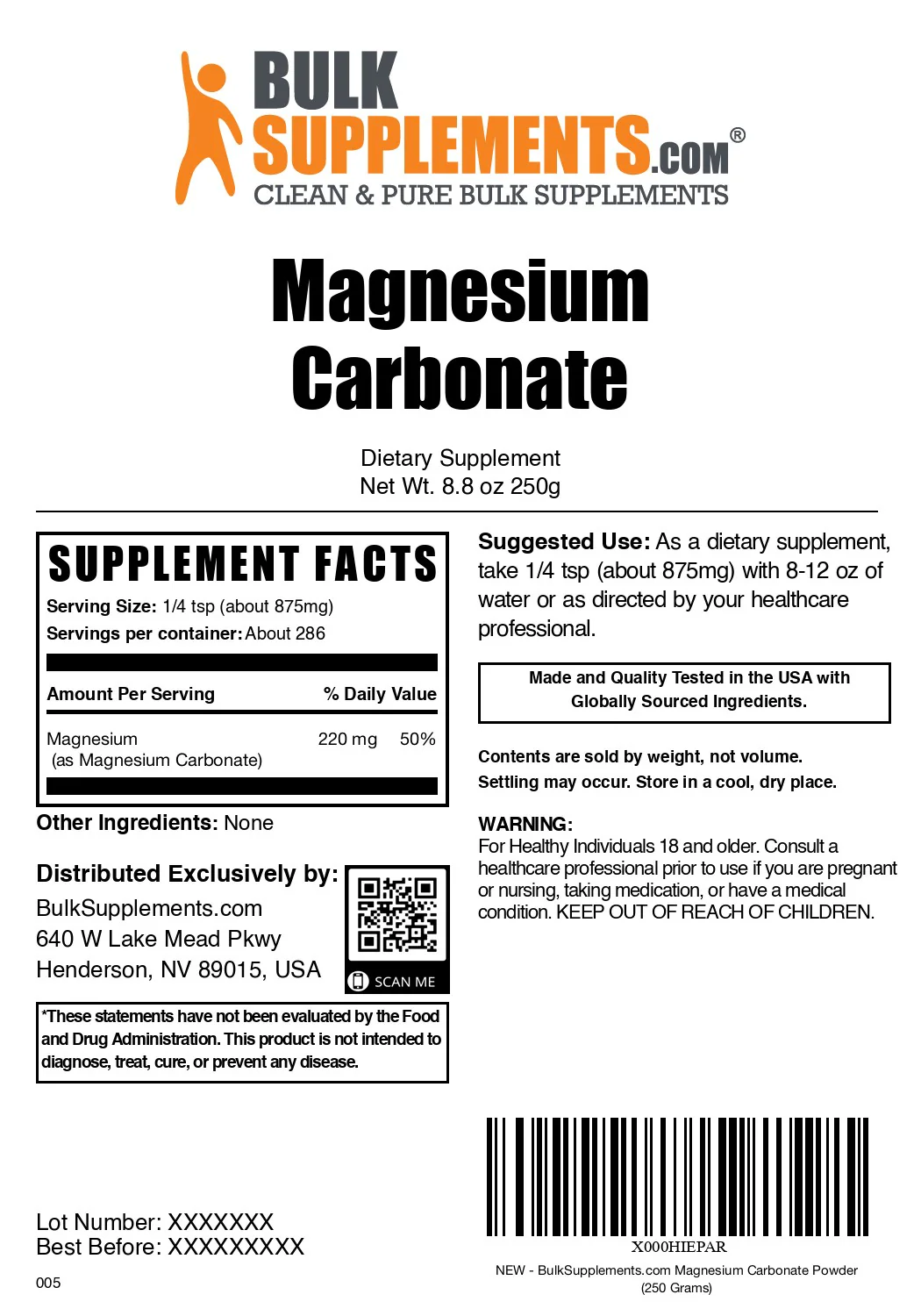 Magnesium Carbonate Powder - Image 8