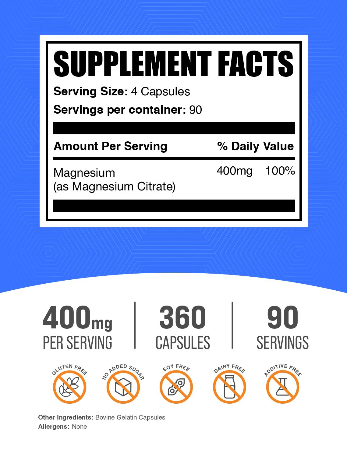 Magnesium Citrate Capsules - Image 2