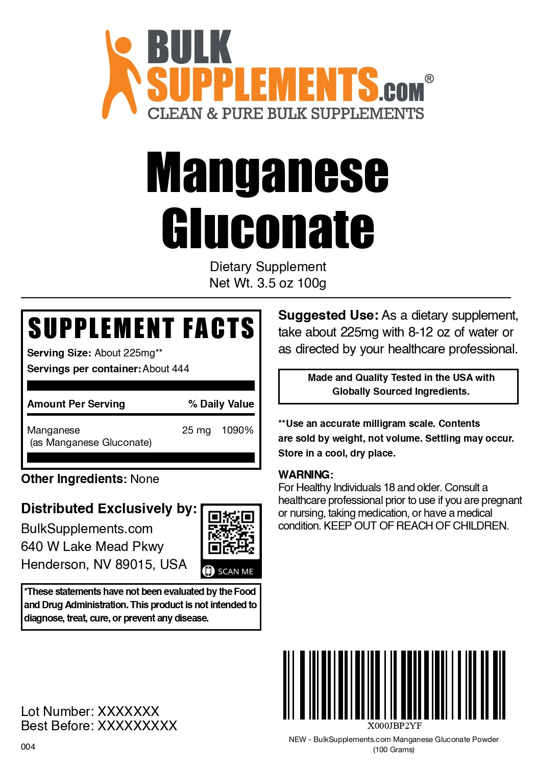 Manganese Gluconate Powder - Image 6