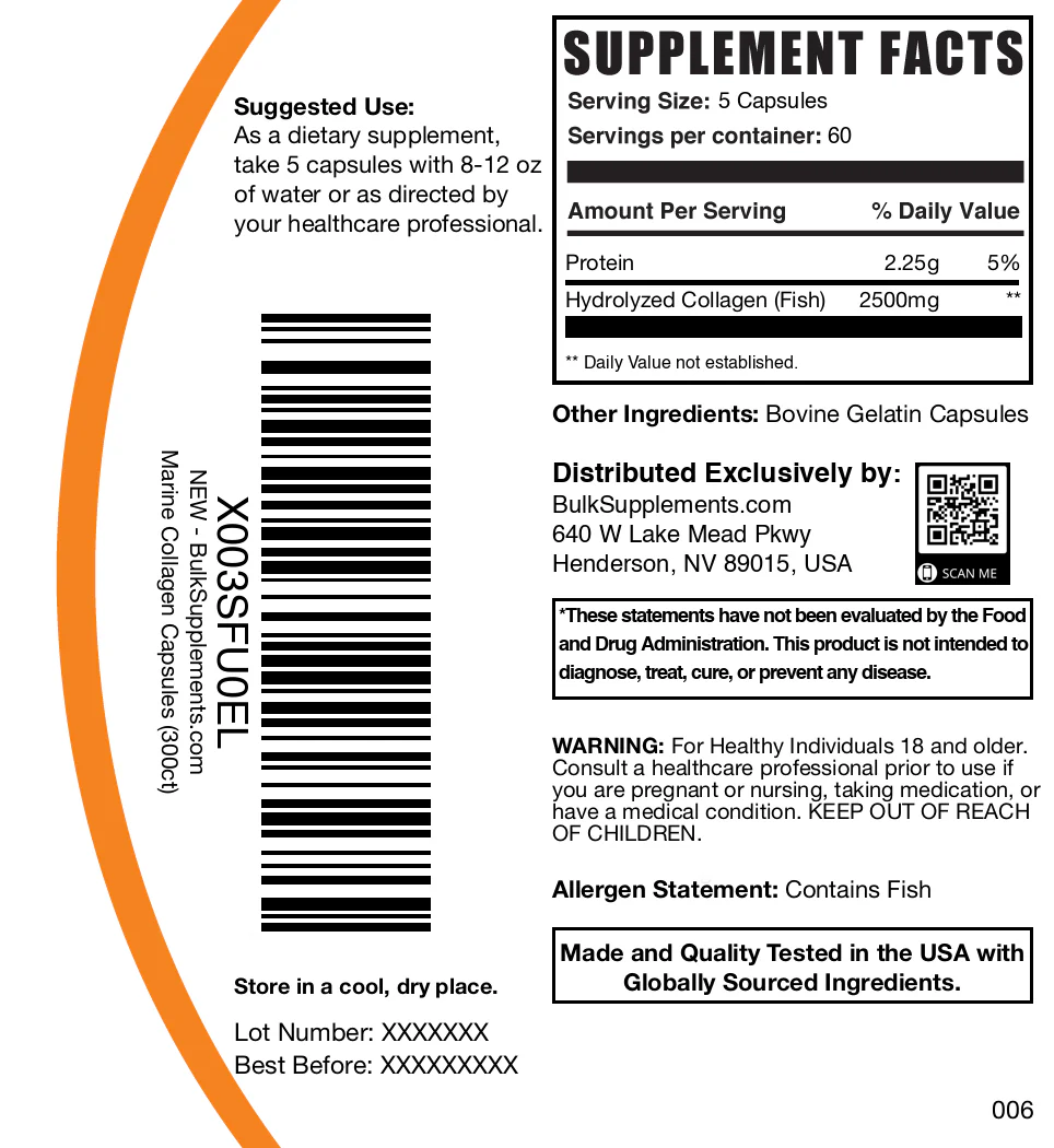 Marine Collagen (Fish) Capsules - Image 6